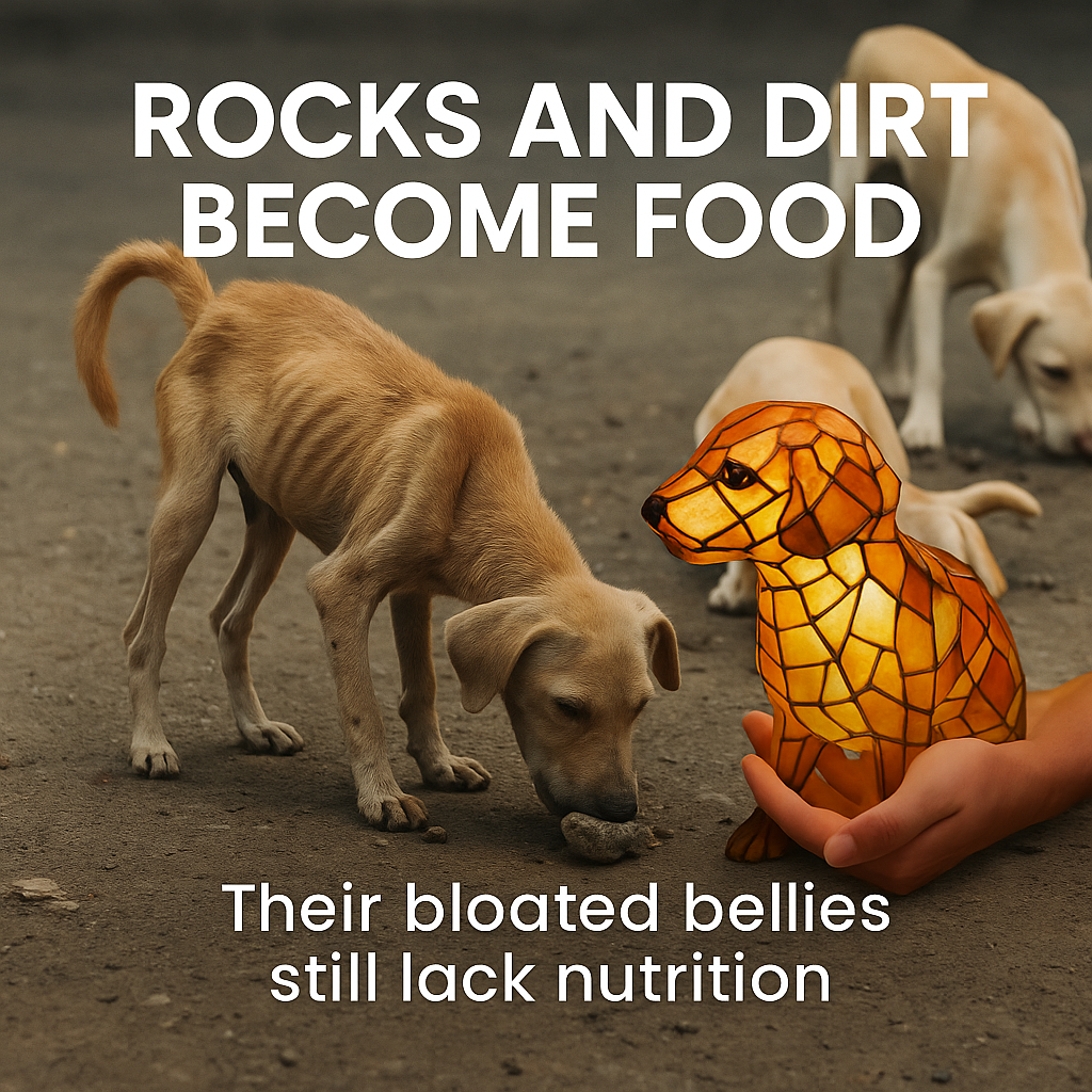 Handmade Dog Lamp 🐾 Save A Dog